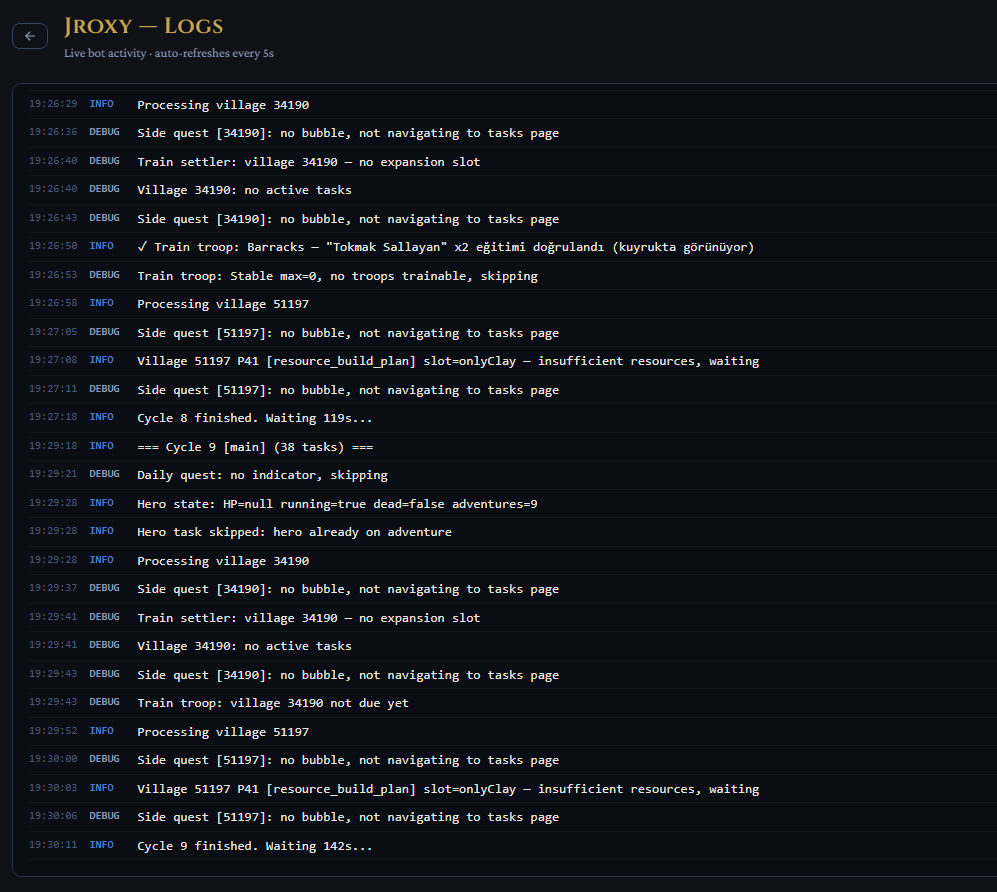 Real-Time Logs, Not a Black Box